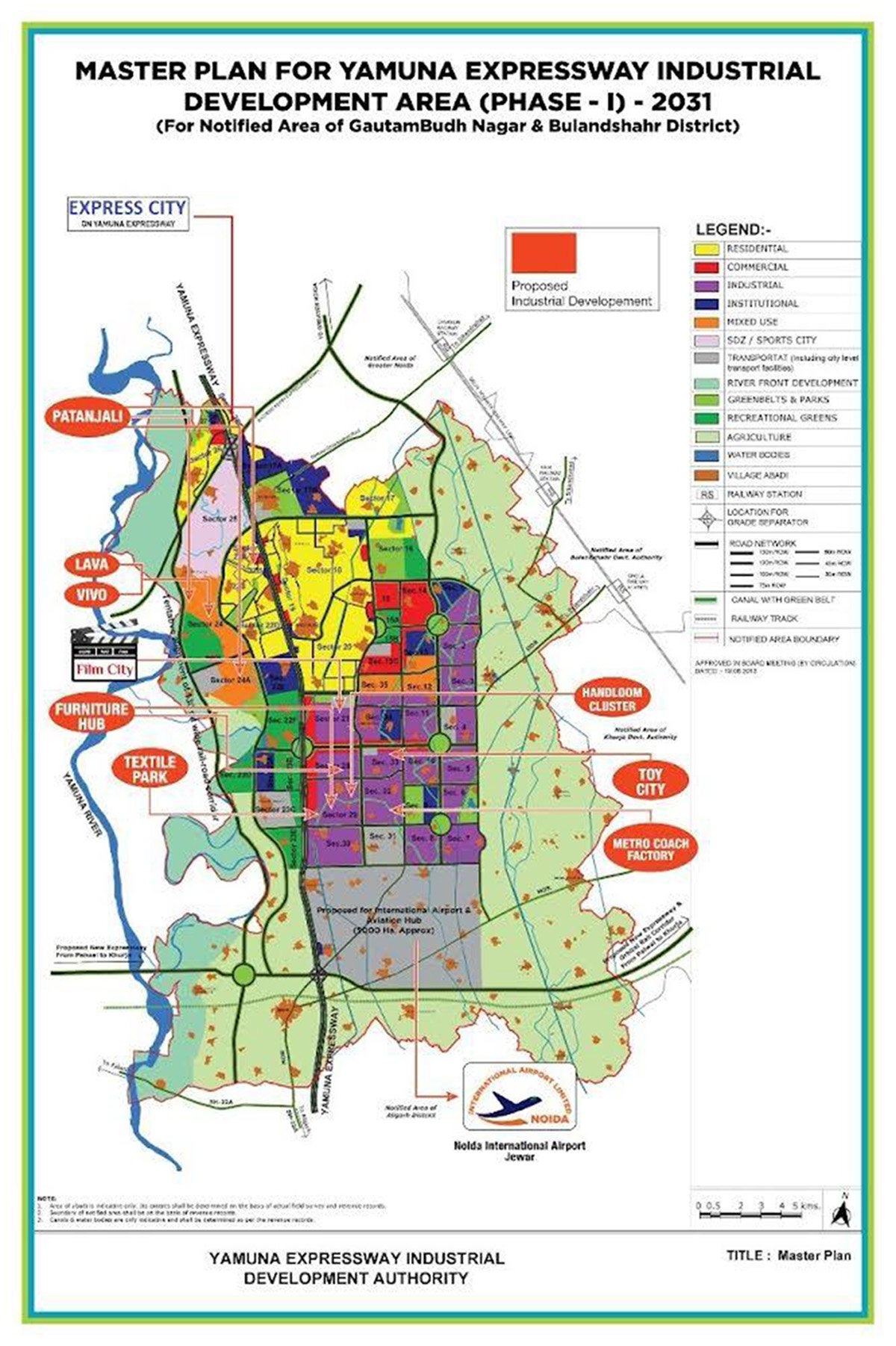 Jewar Property Map